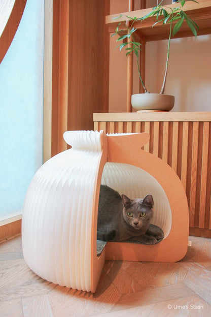 Origami pet house - Ume's Stash