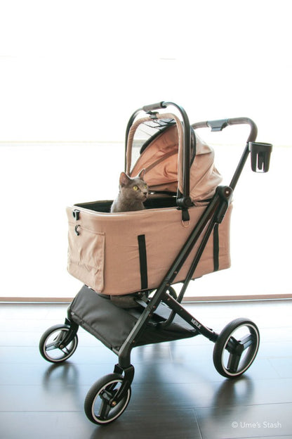 Peach pet stroller (Merlie MW3) - Ume's Stash