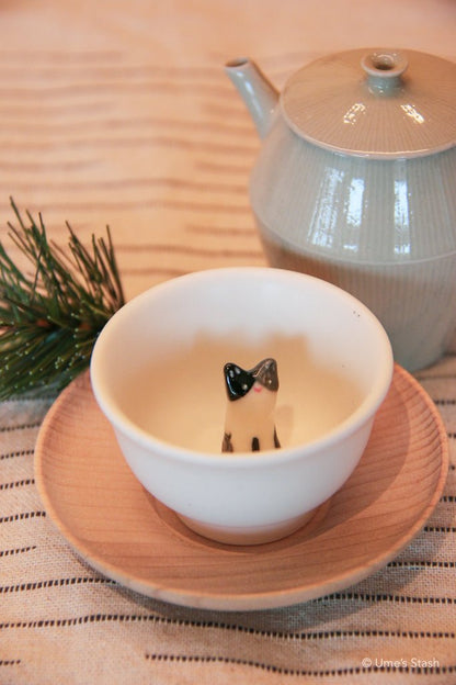 Playmate cup - Gorong Lab - Cat themed drinkware
