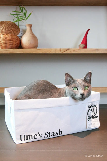 Laundry basket bed - Ume's Stash