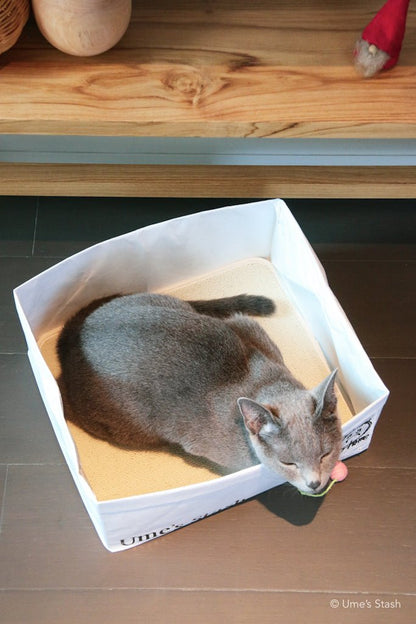 Laundry basket bed - Ume's Stash