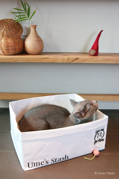 Laundry basket bed - Ume's Stash