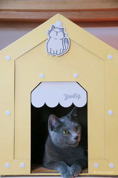 Pentagon hideaway pet house - Ume's Stash